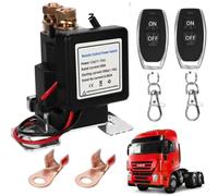 Wireless Remote Control Battery Relay Switch Car Starter, Remote Battery Disconnect Switch,Antitheft ON/Off Control Prevent Power Drain Isolator Accessories for 12v/24v Cars Auto RV Truck (1set 24V)
