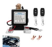Wireless Remote Control Battery Relay Switch, Remote Battery Disconnect Switch, Universal Battery Switch Relay 12v/24v Cut Off Isolator Master Switches For Car Truck Rv Vehicle (1pcs)