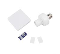 Wireless Remote Control E27 Lamp Holder 220V with Learning Code for Easy Pairing and Energy Efficient Standby Power Consumption under 1uA (A)