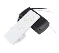Wireless Remote Control for Ceiling Fan Lamp with 3 Speed Settings and Timer Function Easy Operation for Convenient Lighting Control (220V)