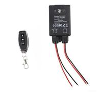 Wireless Remote Control for Relay Switch, IP65 Weatherproof 12V DC 8-80V On/Off Switch with 1000m Range, 30A Max Load for Fans, Pumps & Ligh(A)