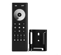 Wireless Remote Control for RGBCCT LED Strips at 2.4GHz with 30 Meter Range for Precise Light Management (black)
