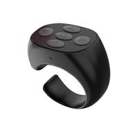 Wireless Remote Control Page Turner | Durable Fingertip Page Turner Wireless Remote Control | Chargeable for Lazy Lying Down Cell Phones