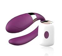 Wireless Remote Control Pussy Massage Vibrating Egg Invisible Wearable Massager Woman Couple Vibrator,Purple