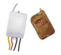 Wireless Remote Control Switch 1-Channel AC 220V 80m Range for LED Lights Smart Home On Off Controller Compact Design(K-PC801S)