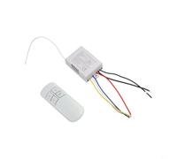 Wireless Remote Control Switch 220V 1/2/3 Way for Light 2000W | ABS Housing, 20m Range, 2000W Per Channel, Stable Signal, for instant Response, For Home And Industrial Lighting