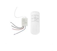 Wireless Remote Control Switch 220V 1/2/3 Way for Light 2000W | ABS Housing, 20m Range, 2000W Per Channel, Stable Signal, for instant Response, For Home And Industrial Lighting