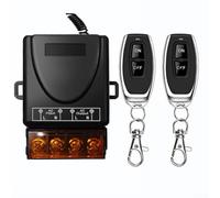 Wireless Remote Control Switch for AC 220V Devices 433MHz with Fireproof PC Casing and Enhanced Security Learning Code