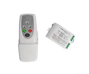 Wireless Remote Control Switch for LED Ceiling Lights, 2-Way 3-Way Rocker Switch, No Wiring Setup, 80m Distance, AC 220V 50Hz(3-Channel)