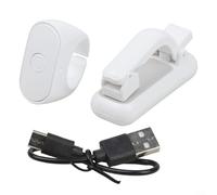 Wireless Remote Page for turner for Kindle Hands-Free ABS Remote Clicker for Kindle Soft Silicone Touch Portable Page for turner for Kindle Reading in Bed 10M Range Wireless Remote for Kindle(White)