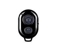 Wireless Remote Shutter Control with Camera Activation used with Monopod Selfie Stick Compatible with Apple iPhone Samsung Camera Compatible with all IOS, Android and Tablets Devices, Black