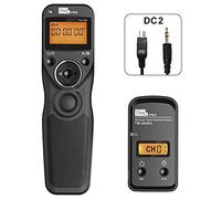 Wireless Remote Shutter Release, PIXEL TW-283 DC2 2.4G Timer Remote Control Compatible for Nikon D3100 D3300 D5000 D7200 D7500 D600 D610 D750