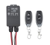 Wireless Remote Switch 30A AC 110-240V IP65 Waterproof | This IP65 waterproof switch handles up to 30A high-power loads with a 328-foot signal range for indoor and outdoor use.