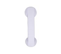 Wireless Retro Cell Phone Handset Durable ABS Material with USB Charging for Comfortable Conversations and Vintage Style (White)