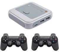 Wireless Retro Gameconsole, PSP Arcade Game Box TV Box Mini Built-In 30000 Game Console Classic Game for PS1 / N64 / DC, Children