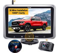 Wireless Reversing Camera HD 1080P 5” Car Rear View Monitor, IP69 Waterproof Reverse Cam Kit for Vans/Trucks/RVs/SUV Night Vision Easy Installation Yakry Y25