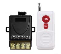Wireless RF 433MHz Remote Control Switch, 30A AC 90-250V, Long-Range 1000m Outdoor Industrial Drive Reactor Controller
