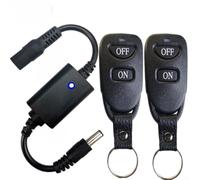 Wireless RF Remote Control Switch for Relay Driver Power Switch for LED Strip DC 3.7V-12V 433.92MHz 3A Quiet MOSFET Control (B)