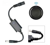 Wireless RF Remote Control Switch Receiver DC3 7V 12V with Learning Function for Multi Remote Compatibility and Non Contact OnOff Operation (A)