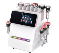 Wireless Rf Skin Rejuvenator Face & Body Wrinkle Reduction 80k Vacuum Cavitation Machine, Body Shaping Anti-Cellulite Lifting Beauty Device, Led Light Combo