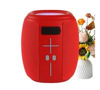 Wireless RGB Speaker - 11.4x11.4x13.1cm Portable Wireless Pairing Loud Stereo Sound Mini Waterproof Music Device With LED Lights Use In Travel And Outdoor Camping | Beach