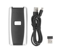 Wireless Ring Barcode Scanner 1D Red Light CCD Finger Reader - Bluetooth and 2.4Ghz Connectivity - Wearable Data Collector with 5000 Barcode Offline Storage and Rechargeable