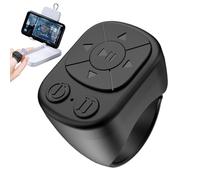 Wireless Ring Remote Control: Rechargeable Photo Remote Control, Lightweight Design | Compact Remote Control Page Turner for Phone Tablets, Remote Button Ring