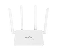 Wireless Router, 4G LTE CPE R103 5M 300Mbps 100-240V Unlock Mobile WiFi Hotspot Internet Router, with SIM Card Slot 4 5dBi Antennas, for Asia (UK Plug)