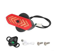 Wireless Scooter Tail Light for Xiaomi for segway Brake Auto | Auto brake sensor, wireless remote, seamless steering, night visibility, urban commuting safety