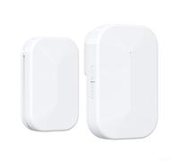 Wireless Self-Generating Doorbell IP44 Waterproof, 90dB Loud Chime, Silent Flash Mode, 63 Tunes with 5 Adjustable Volume Levels, Easy 3-Second Installation and 200m Long Range for Entryways(1)