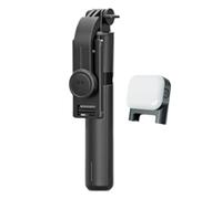Wireless Selfie Stick, Retractable Smartphone Tripod, Phone Holder Stand, 360 Degree Selfie Stick, Wireless Phone Stand 18.5 x 4.8 x 3.5 cm/7.28 x 1.89 x 1.38 inches for Smartphone Photography