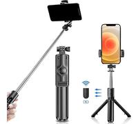 Wireless Selfie Stick Versatile Handheld Portable Travel Bracket With A Wireless Remote Control Fill Light, Suitable For Mobile Phone Selfie Sticks With BT