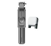 Wireless Selfie Tripod With Light | Travel Wireless Portable Retractable Live Photo Floor Small Tripod - Phone Holder 360 Degree Rotatable Selfie Stick For Photograph