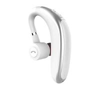 Wireless Single Ear Headset - Noise Reduction Bluetooths Earpiece, Mono Headphone With Ultra-Long Battery | Hands-frees Call Earbud, Work, Trucker, Office, Business, PC, Home, Clear Audio Headphone Fo
