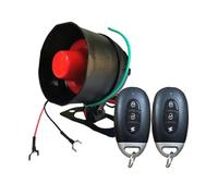 Wireless Siren One-way Car Alarm System With Remote Control Finding Vibration Sensor Immobilize Security Easy Installation and Wide Compatibility