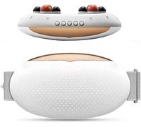 Wireless Slimming Belt, Abdominal Massager with Natural Bian Stone, Vibration Adjustable Massage, Wireless Massage, Flatulence Relief, Dysmenorrhea, Promote Digestion, GWYYEUK