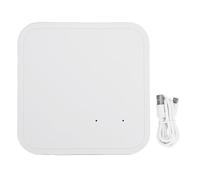 Wireless Smart Gateway Dual Mode Intelligent Bridge Remote Controller for ZigBee 3.0 Hub WiFi Voice Control W01 White