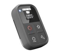 Wireless Smart Remote Control Replacement for GoPro Hero 10/9/8 Black/Max/7 Black/6 Black OLED Screen Built-in Battery 80M Control Distance with Stick Mount Wrist Strap USB Charging Cable