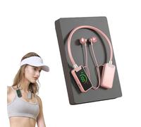 Wireless sound card live broadcast headset, sound card headset with display, ultra-long battery life and high-power Bluetooth headset, wireless neckband Bluetooth headset