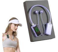 Wireless sound card live broadcast headset, sound card headset with display, ultra-long battery life and high-power Bluetooth headset, wireless neckband Bluetooth headset