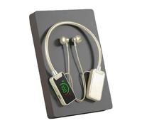 Wireless Sound Card Live Streaming Earphones,Wireless Sound Card Live Broadcasting and Audio Editing Earphones,2024 New Waterproof Wireless Neckband Bluetooth Headphones with Display (complexion)