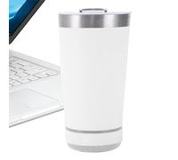 Wireless Speaker Cup - 16oz Milk Cups - Insulated Coffee Cup for Campers, Beach, Camping, Car Aperitif, Barbecue, Road Trip, Teleworking, Juice, Drinks, Milk, Picnic,