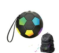Wireless Speaker Football Stereo Sound Mood Lighting | Small Speaker Long Playtime For Party Travel Camping Picnic Cycling Walking Tours Home Sleeping Area Shower