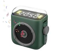 Wireless Speaker | Magnetic Music Player and Sound Machine, Ultra Portable Speaker with Back Clip, for Home, Study, Room, Picnic, Party, Travel, Beach, Fitness and Exercises