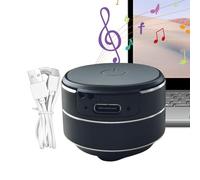 Wireless Speaker - Portable Stereo Audio System Design Feature, Suction Cup Bone Conduction Technology Performance, Water Resistant Construction Design System | Hands Free Speaker For Shower