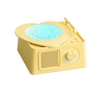 Wireless Speaker, Wireless Speaker for Music, Record Player Shape Entertainment Equipment with RGB Light for Music Lovers Picnic RV Living Room