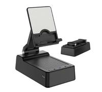 Wireless Speaker With Cell Phone Holder - 5.51x3.39x6.57 Inch Height Angle Adjustable Stand, 5w Power Output | Laptop Computer Soundbar Replacement