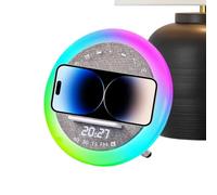 Wireless Speaker | With Quick Charge Function Modern Devices - 4 in 1 Combo Device with Wireless Charger for Smartphones | for Bedroom, Living Room, Office, Travel, Camping, Men