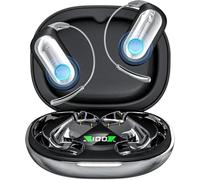 Wireless Sport Open Ear Headphones, 198 Languages AI Translation Earbuds | Bluetooth 6.1 Translator, 4-in-1 Smart Mode Touch Screen Real-Time Ergonomic Earphones Ideal for Travel Business Learning