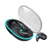 Wireless Sports Earbuds - LED Digital Display, Earphones, | Wireless Sports Earphones - Practical Solution to Listen to Your Music | LED Display, Rechargeable Case, Form